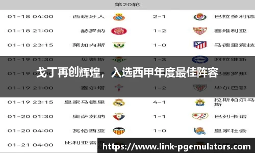 戈丁再创辉煌，入选西甲年度最佳阵容